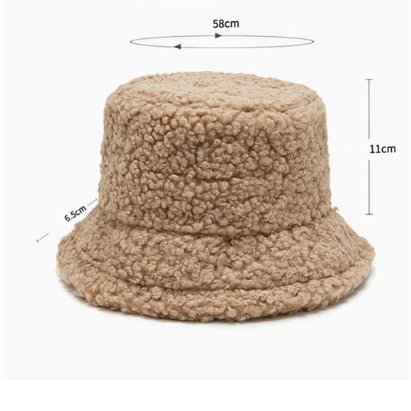 Black Textured Bucket Hat - Picture 3 of 12